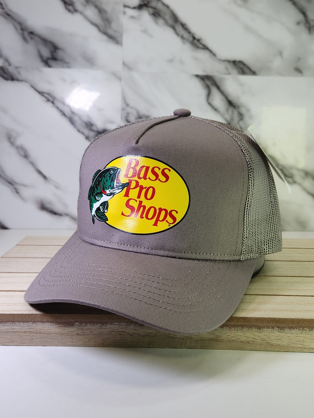 Bass Pro Shops Red Mesh Trucker Hat. Adjustable New